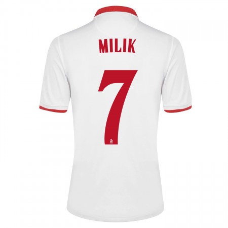 Fotbalový Dres Polsko Milik 7 Domácí ME 2020